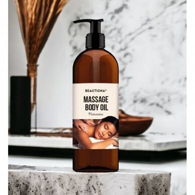 BEAUTIONA profesionalus masažinis aliejus NEUTRAL, 500 ml 1 BEAUTIONA profesionalus masažinis aliejus NEUTRAL, 500 ml 1