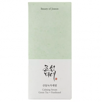 Beauty of Joseon Green Tea Calming Serum raminantis serumas su žaliąja arbata ir pantenoliu, 30ml.