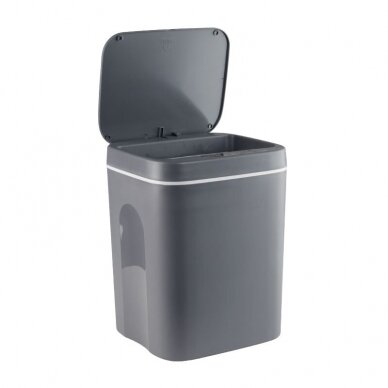 Contactless trash can 12L GRAY