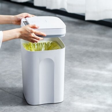 Contactless trash can 12L GRAY 3