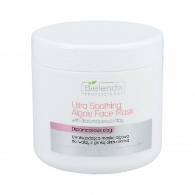 BIELENDA PROFESSIONAL extremely soothing algae mask with diatomaceous earth, 190 g. BIELENDA PROFESSIONAL extremely soothing algae mask with diatomaceous earth, 190 g.