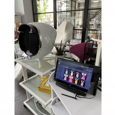 BITMOJI skin analyzer and diagnostic apparatus with 3D modulation and 28 million. HD pixels (with tablet) 8 BITMOJI skin analyzer and diagnostic apparatus with 3D modulation and 28 million. HD pixels (with tablet) 8
