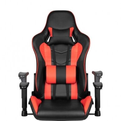 Office and computer gaming chair PREMIUM 557, red-black 2