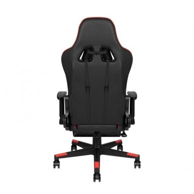Office and computer gaming chair PREMIUM 557, red-black 3