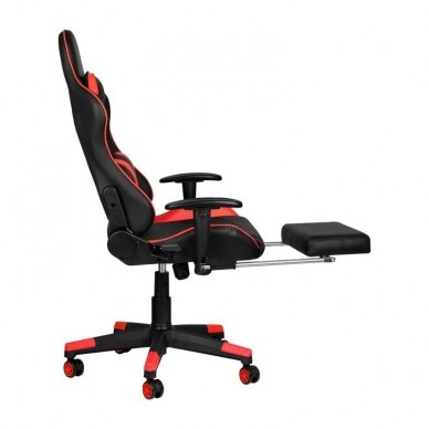 Office and computer gaming chair PREMIUM 557, red-black 6