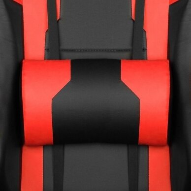 Офисное и компьютерное игровое кресло PREMIUM 916, черно-красного цвета 6