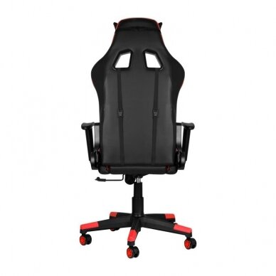 Офисное и компьютерное игровое кресло PREMIUM 916, черно-красного цвета 3