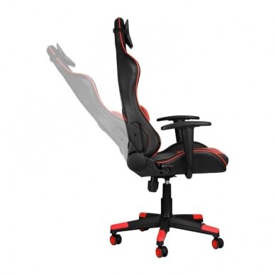 Офисное и компьютерное игровое кресло PREMIUM 916, черно-красного цвета 5