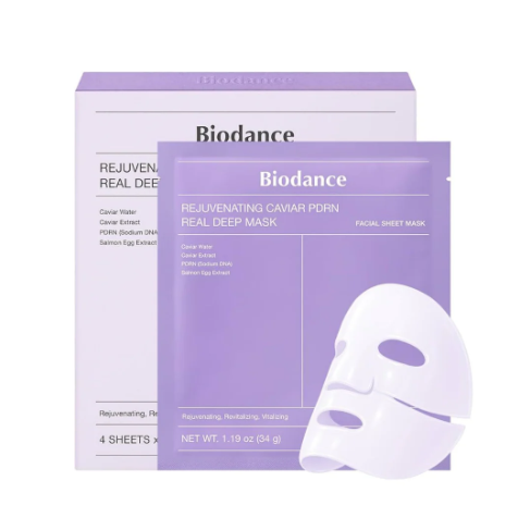 BIODANCE Омолаживающая глубокодействующая маска для лица с икрой, 1 шт. BIODANCE Омолаживающая глубокодействующая маска для лица с икрой, 1 шт.