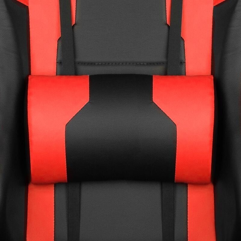 Biuro ir kompiuterinių žaidimų kėdė PREMIUM 916, juodai - raudonos spalvos 6