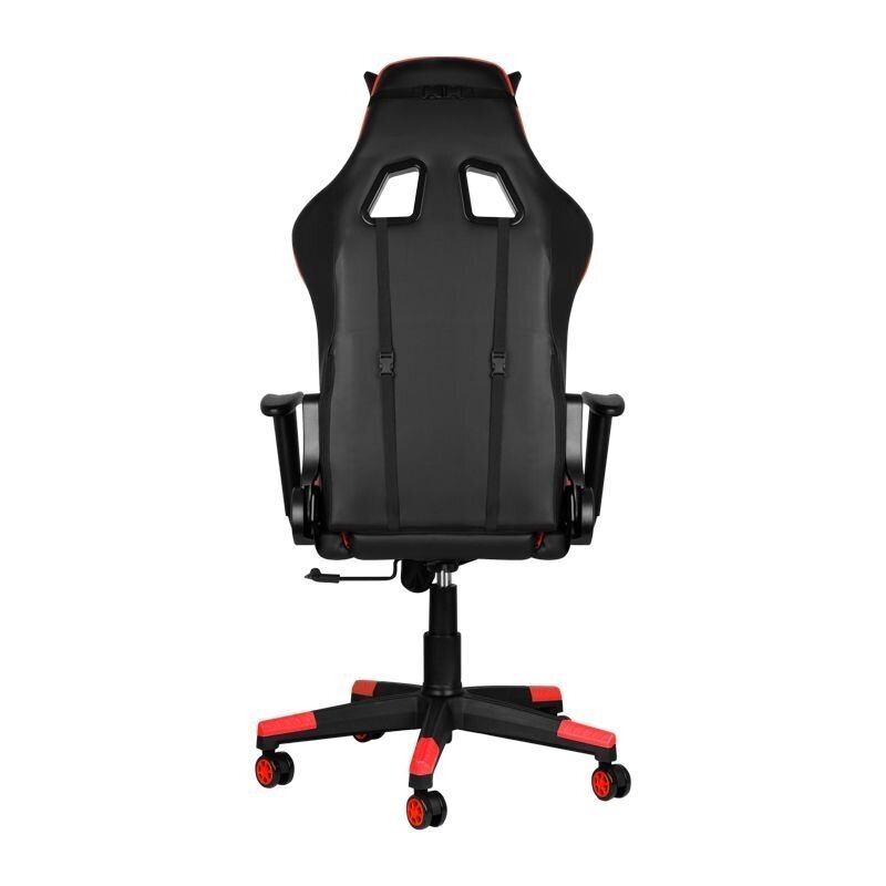 Biuro ir kompiuterinių žaidimų kėdė PREMIUM 916, juodai - raudonos spalvos 3