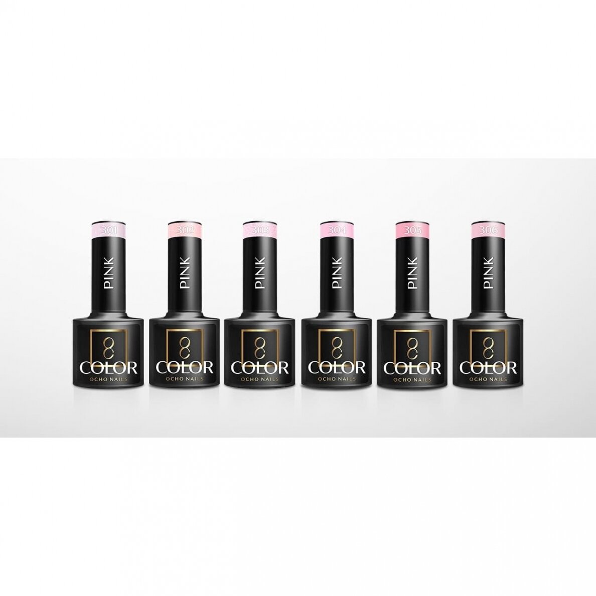 OCHO NAILS long-lasting hybrid nail polish for manicure PINK 311, 5 g. 4 OCHO NAILS long-lasting hybrid nail polish for manicure PINK 311, 5 g. 4