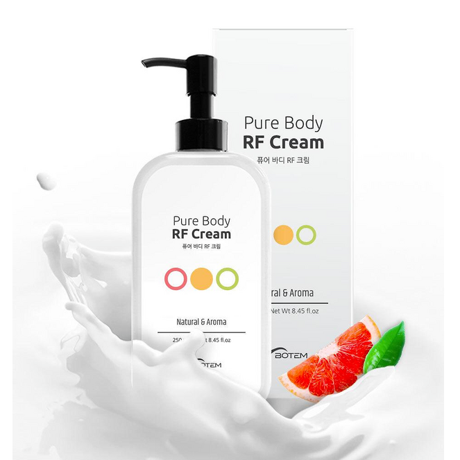 BOTEM PURE BODY RF CREAM professional body cream for radio frequency procedures, 250 ml BOTEM PURE BODY RF CREAM professional body cream for radio frequency procedures, 250 ml
