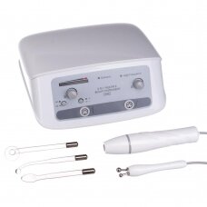 Professional cosmetology galvanic and darsonval device 2in1 BR-866, gray color