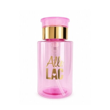 PINK buteliukas su pompa skysčiams, 200 ml