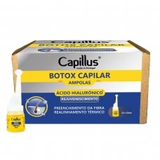 CAPILLUS Активирующая сыворотка для волос  с аминокислотами, кератином и гиалуроновой кислотой BOTOX CAPILAR 12 шт. (по 10 мл).