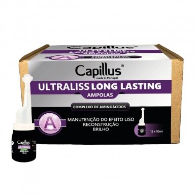 CAPILLUS ampoules for hair ULTRALISS FORTE 10 ml 12 pcs. CAPILLUS ampoules for hair ULTRALISS FORTE 10 ml 12 pcs.
