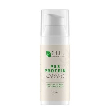 CELL COSMETICS atkuriamasis ir regeneruojamasis veido kremas P53 PROTEIN, 50 ml CELL COSMETICS atkuriamasis ir regeneruojamasis veido kremas P53 PROTEIN, 50 ml