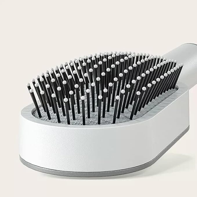 Щетка для волос CENTRAL HOLLOW 3D COMB, цвет белый 1 Щетка для волос CENTRAL HOLLOW 3D COMB, цвет белый 1