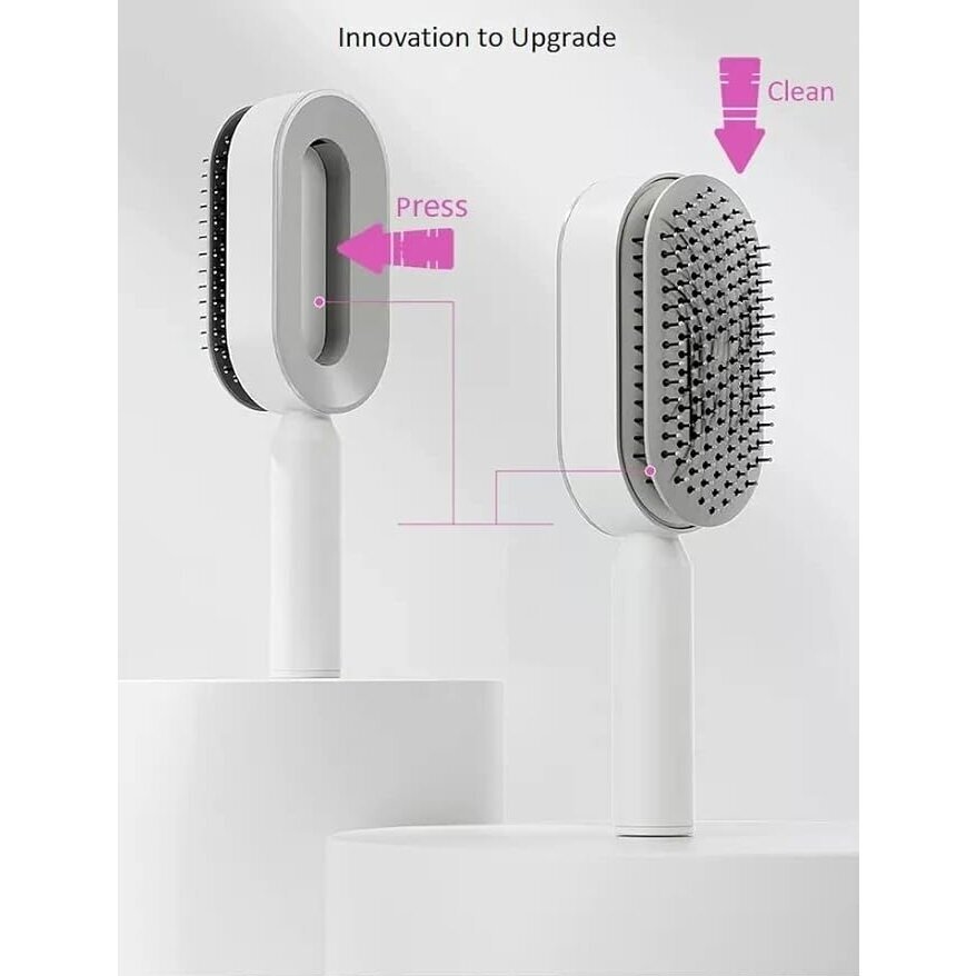 Щетка для волос CENTRAL HOLLOW 3D COMB, цвет белый 2 Щетка для волос CENTRAL HOLLOW 3D COMB, цвет белый 2