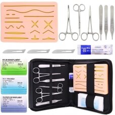 Surgical suturing practice kit for medical students
