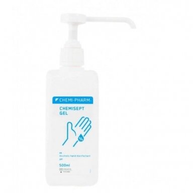 CHEMISEPT GEL спиртовой дезинфицирующий гель для рук, 500 мл CHEMISEPT GEL спиртовой дезинфицирующий гель для рук, 500 мл