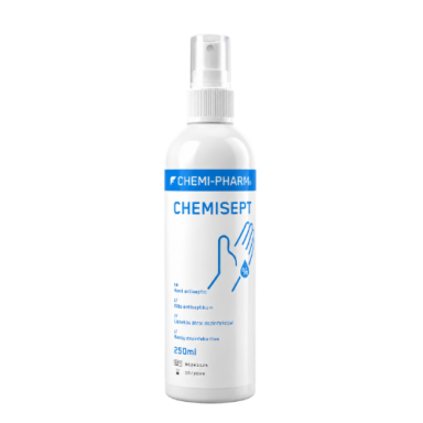 CHEMISEPT Дезинфицирующее средство для рук, 250 мл CHEMISEPT Дезинфицирующее средство для рук, 250 мл