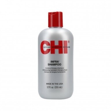 CHI INFRA drėkinamasis plaukų šampūnas, 355 ml.