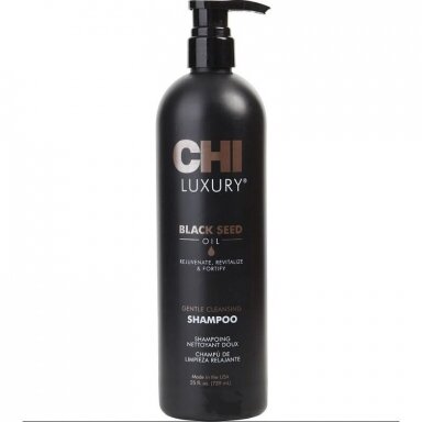 CHI LUXURY BLACK SEED OIL CLEANSING SHAMPOO мягко очищающий шампунь для волос, 739 мл