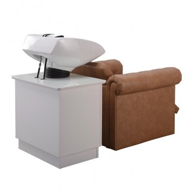 Chesterfield-style sink for hairdressers DUKE 3
