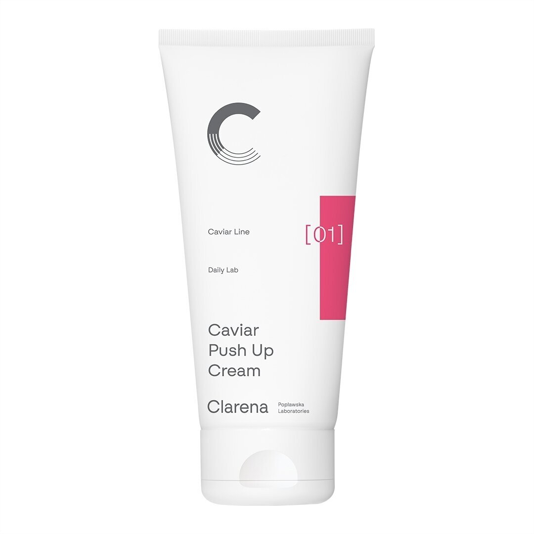 CLARENA CAVIAR PUSH UP CREAM firming chest and décolleté cream with caviar extract, 200 ml