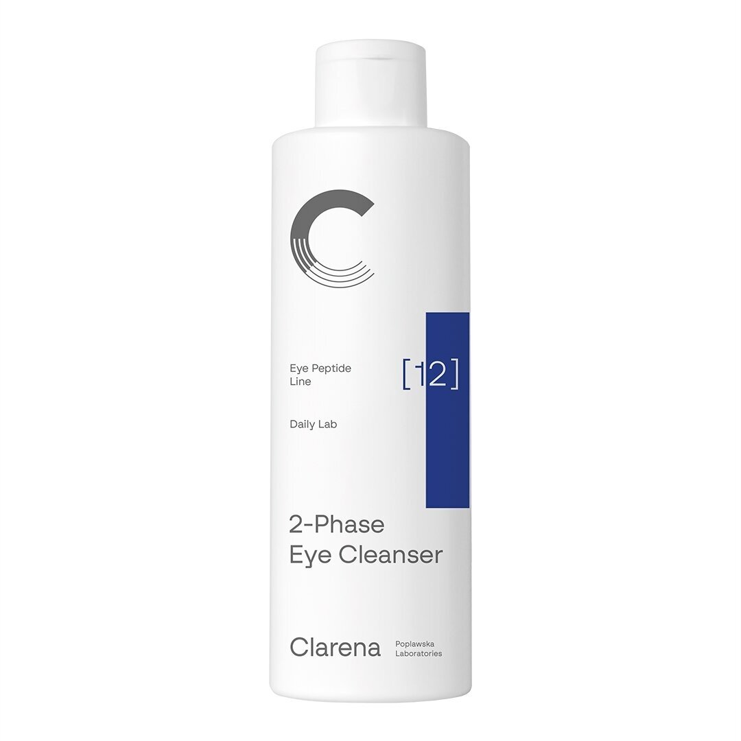 CLARENA 2-PHASE EYE CLEANSER dvifazis akių makiažo valiklis, 200 ml