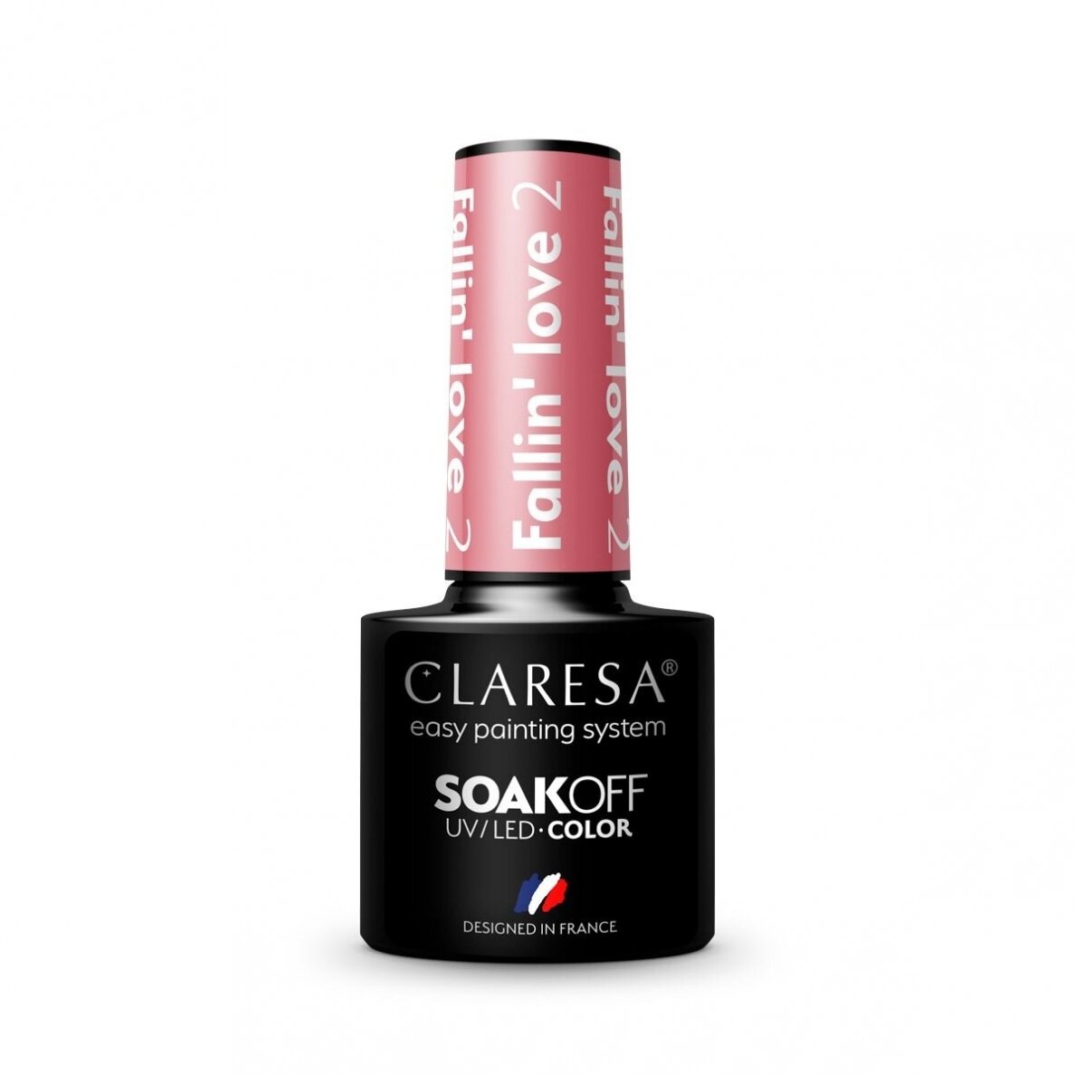 CLARESA long lasting hybrid gel polish FALLIN"LOVE 2, 5g. 2 CLARESA long lasting hybrid gel polish FALLIN"LOVE 2, 5g. 2