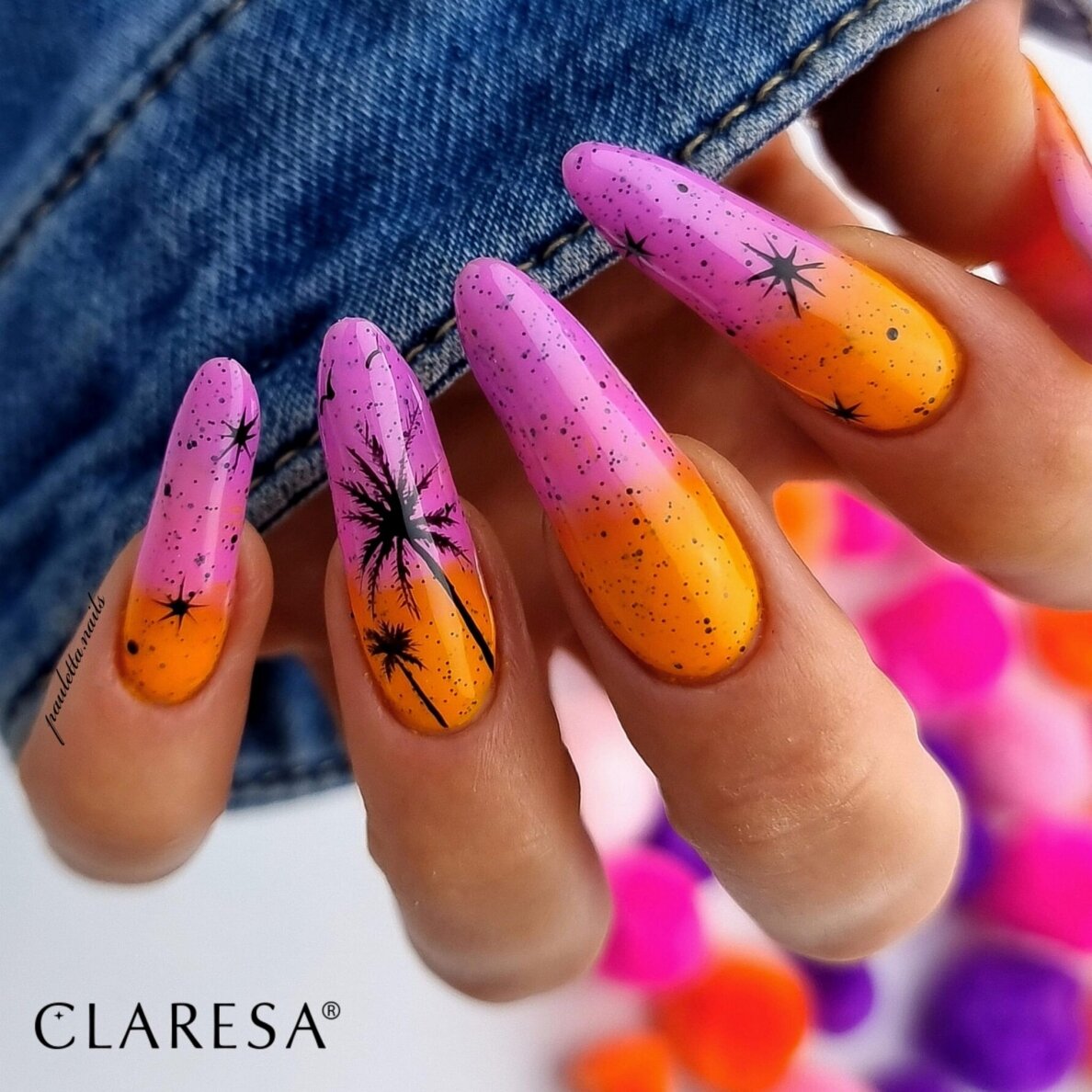 CLARESA стойкий гибридный гель лак для ногтей FESTIVAL VIBES 1, 5g. 2 CLARESA стойкий гибридный гель лак для ногтей FESTIVAL VIBES 1, 5g. 2