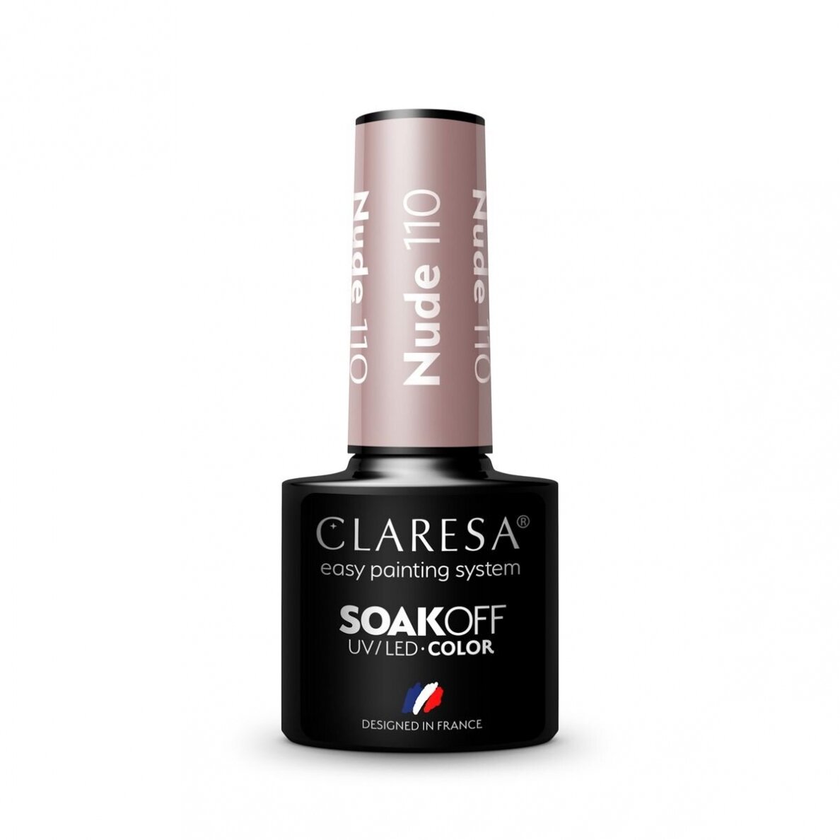 CLARESA long lasting hybrid gel polish NUDE 110, 5g. 2 CLARESA long lasting hybrid gel polish NUDE 110, 5g. 2
