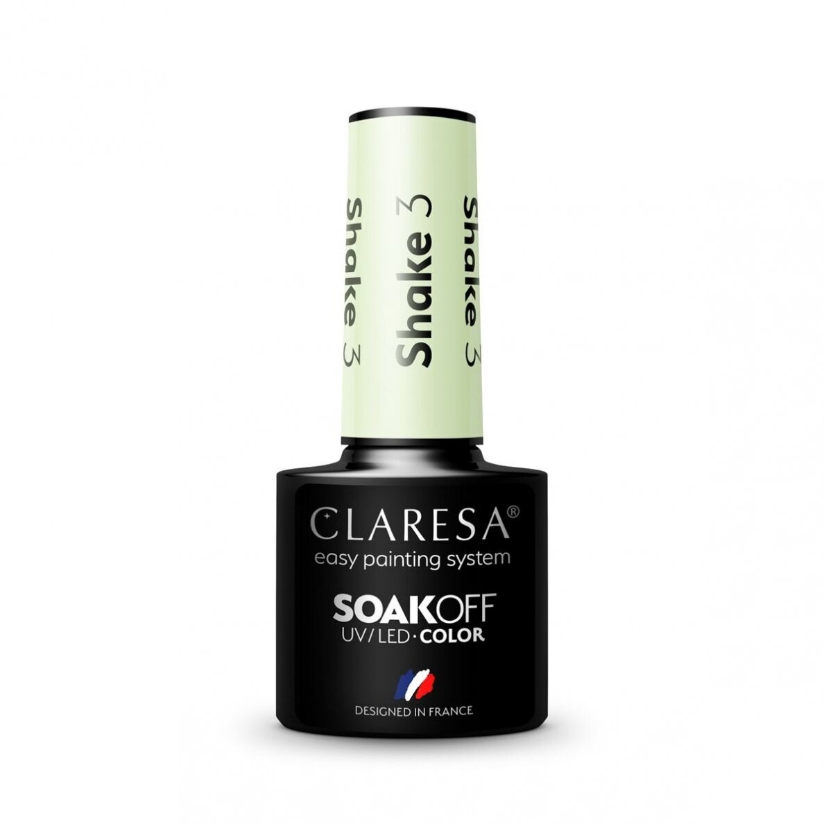 CLARESA long lasting hybrid gel polish SHAKE 3, 5g. 2