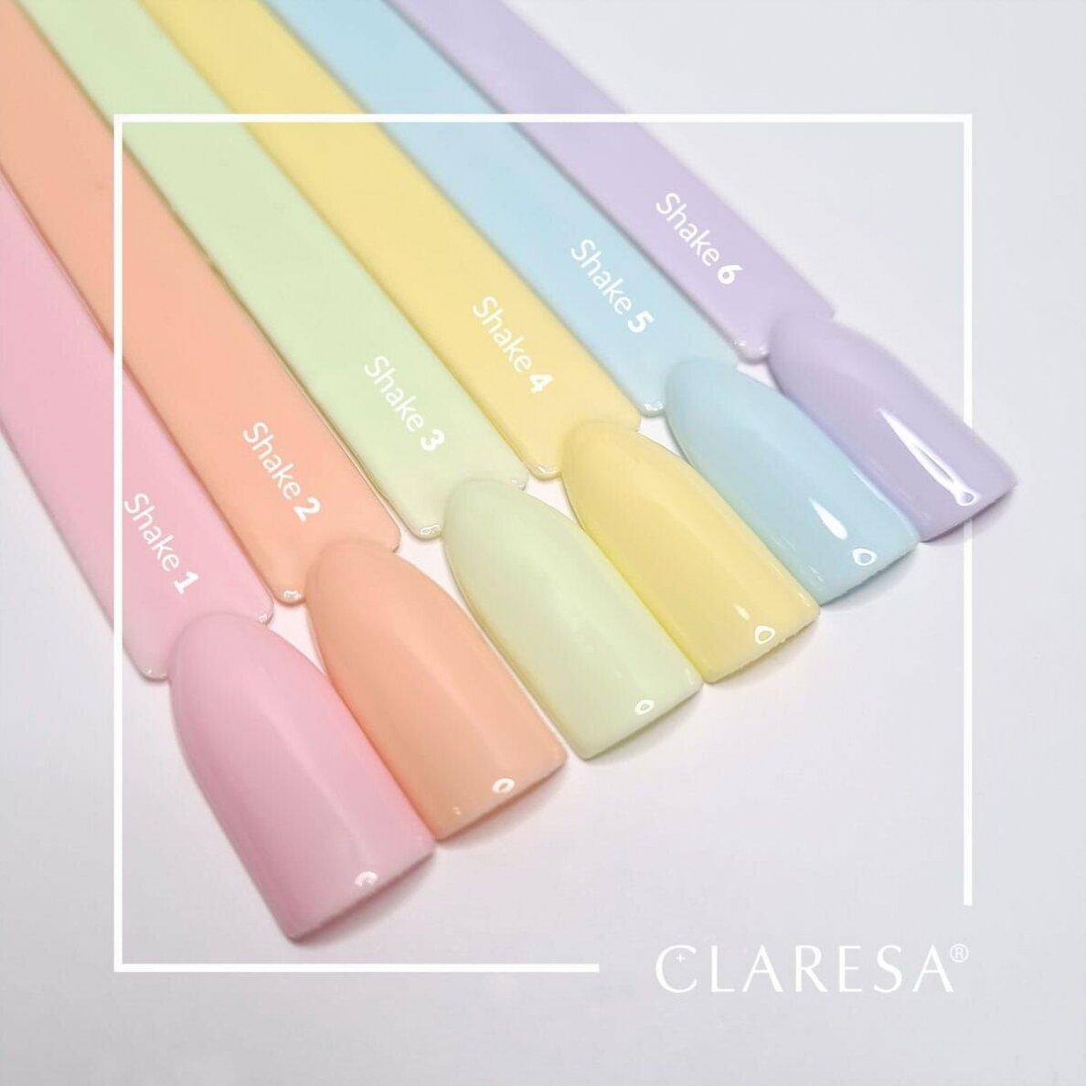 CLARESA long lasting hybrid gel polish SHAKE 3, 5g. 3 CLARESA long lasting hybrid gel polish SHAKE 3, 5g. 3
