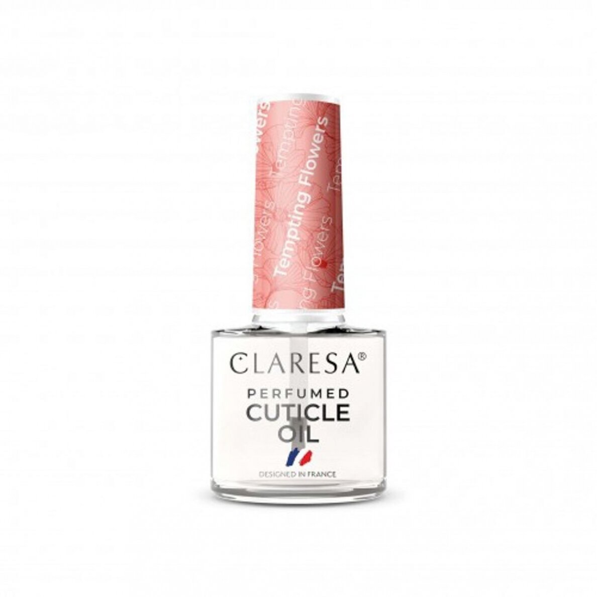 CLARESA PERFUMED CUTICLE OIL TEMPTING FLOWER, 5 ml CLARESA PERFUMED CUTICLE OIL TEMPTING FLOWER, 5 ml