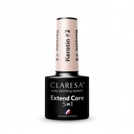 CLARESA Гибридная основа для гель-лака Extend Care 5 in 1 KERATIN #2, 5 g.