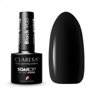 CLARESA long lasting hybrid gel polish BLACK 900, 5 g.