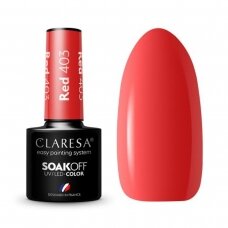 CLARESA long lasting hybrid gel polish RED 403, 5g.