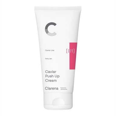 CLARENA CAVIAR PUSH UP CREAM firming chest and décolleté cream with caviar extract, 200 ml CLARENA CAVIAR PUSH UP CREAM firming chest and décolleté cream with caviar extract, 200 ml