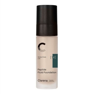 CLARENA PEPTIDE FLUID FOUNDATION makiažo pagrindas su peptidais BEIGE, 30 ml CLARENA PEPTIDE FLUID FOUNDATION makiažo pagrindas su peptidais BEIGE, 30 ml