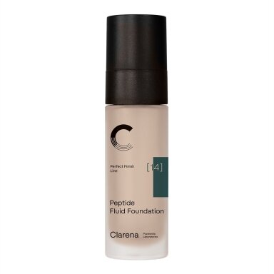 CLARENA PEPTIDE FLUID FOUNDATION makiažo pagrindas su peptidais GOLDEN TAN, 30 ml CLARENA PEPTIDE FLUID FOUNDATION makiažo pagrindas su peptidais GOLDEN TAN, 30 ml