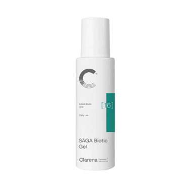 CLARENA SAGA BIOTIC cleansing and normalizing gel for combination and oily skin, 200 ml CLARENA SAGA BIOTIC cleansing and normalizing gel for combination and oily skin, 200 ml