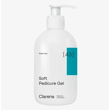 CLARENA SOFT PEDICURE GEL šarminis gelis nuospaudoms minkštinti prieš pedikiūro procedūrą, 500 ml CLARENA SOFT PEDICURE GEL šarminis gelis nuospaudoms minkštinti prieš pedikiūro procedūrą, 500 ml