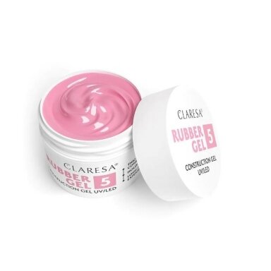 CLARESA gel polish base RUBBER GEL 5, 12 g CLARESA gel polish base RUBBER GEL 5, 12 g