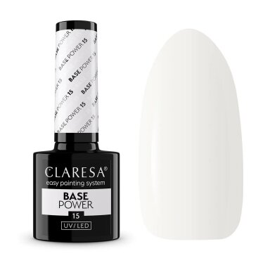 CLARESA hybrid gel polish base POWER BASE 15, 5 g. CLARESA hybrid gel polish base POWER BASE 15, 5 g.