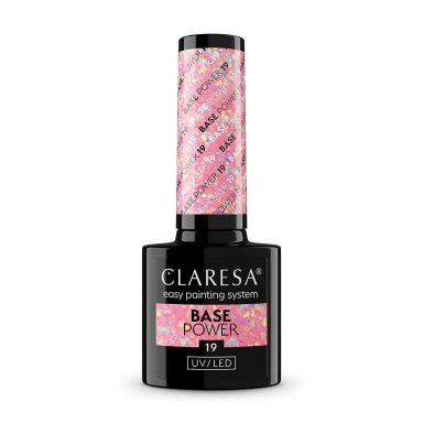 CLARESA hybrid gel polish base POWER BASE 19, 5 g. CLARESA hybrid gel polish base POWER BASE 19, 5 g.
