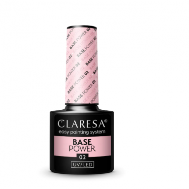 CLARESA hybrid gel polish base POWER BASE 2, 5g CLARESA hybrid gel polish base POWER BASE 2, 5g